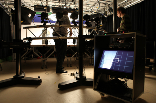 Automated ISE production,
multi-camera setup